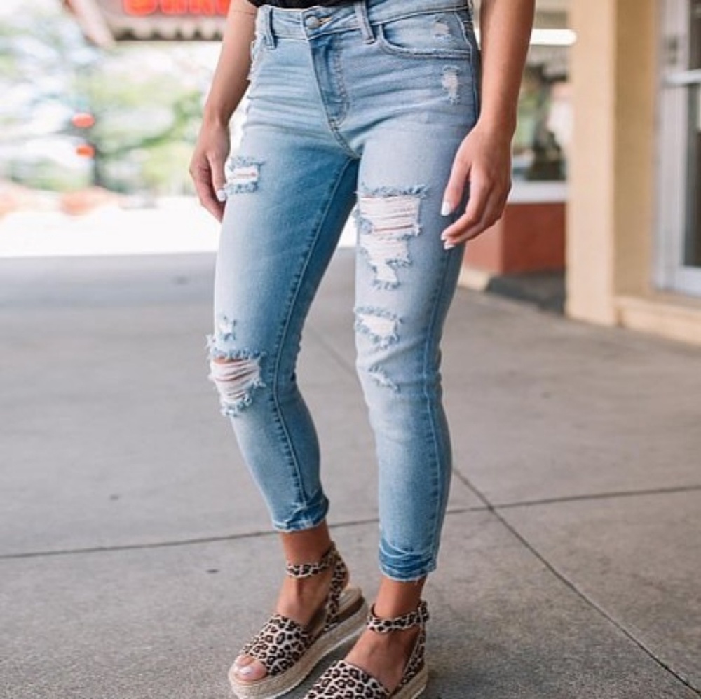 Last Size 8.5 🔥🖤 Leopard Open Toe Espadrille - Picture 4 of 8